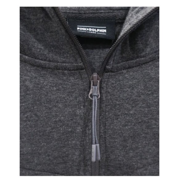 Pink Dolphin “Wave” Zip Hoodie – Black/White – NWT - Picture 3 of 3